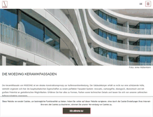 Tablet Screenshot of moeding.de